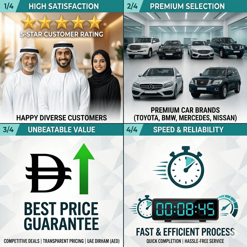 Modern car dealership